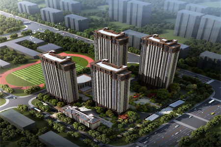 龙都现代城3室1厅1卫95㎡带车库